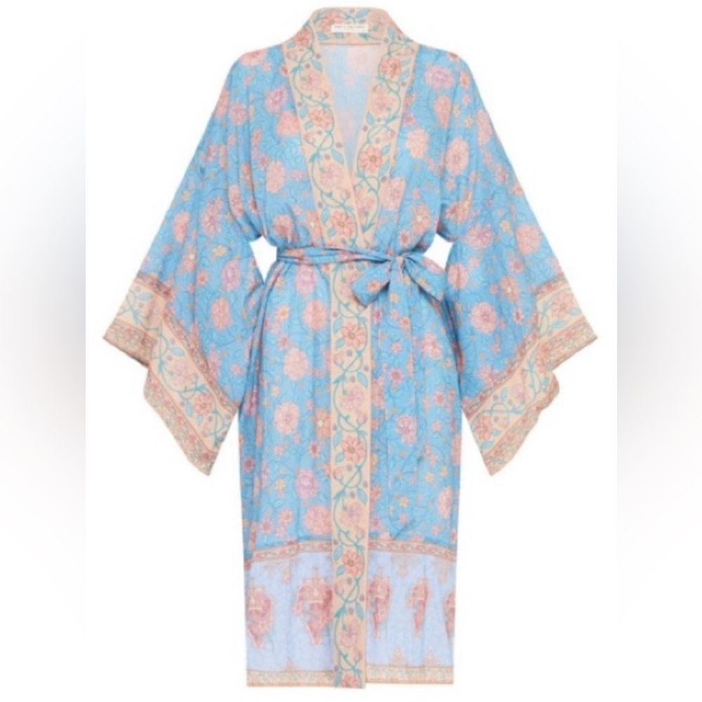NWT Spell Love Story Midi Robe s/m Star Crossed Lovers Floral Rare